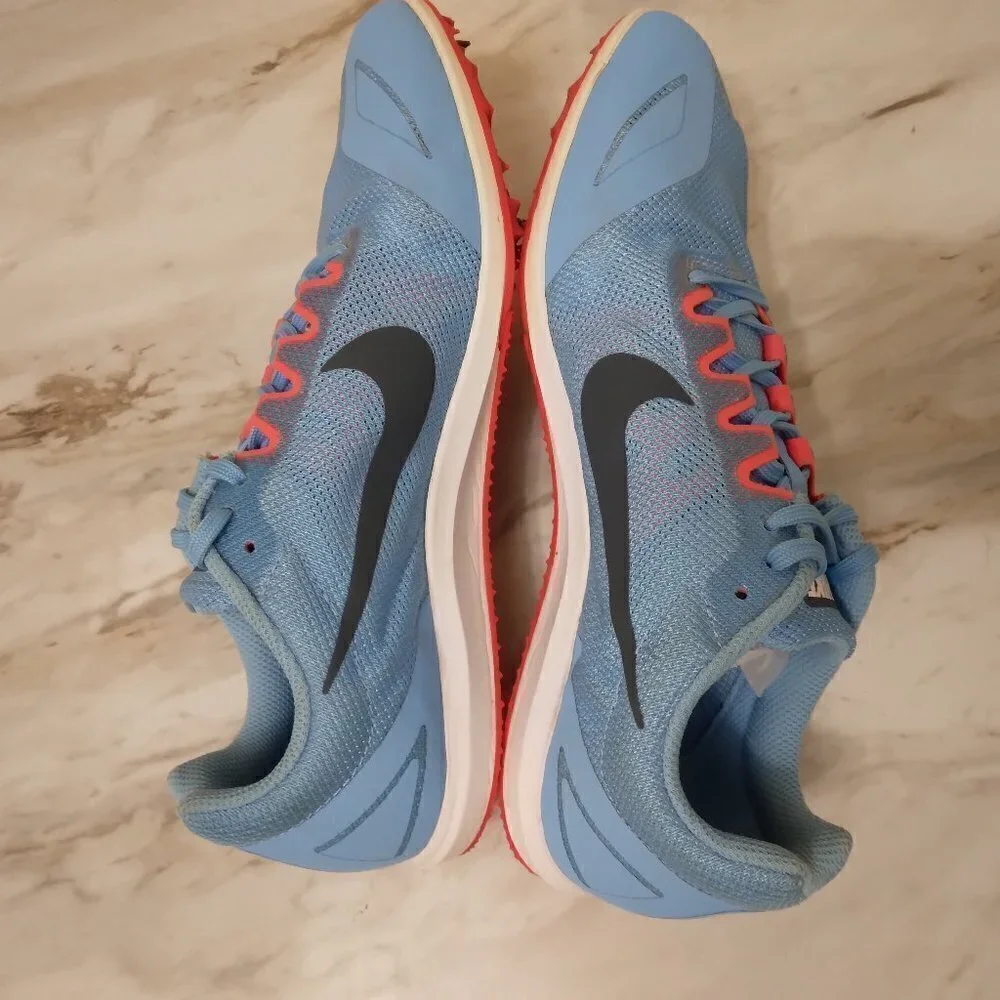 Nike | Zoom Rival D Racing Track Cleats Shoe Blue Women's | Size 9.5
